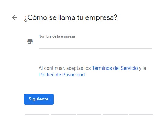 crea tu cuenta en google my business